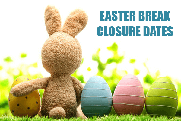 Easter Bank Holiday opening dates, Click for more info 