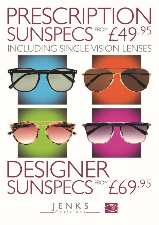 Prescription sunspecs from £49.95! 
