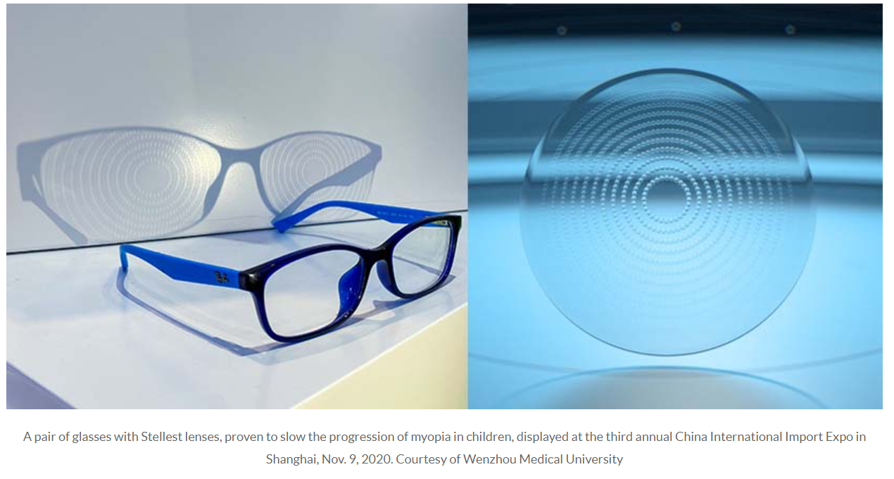 Myopia Management Spectacle Lenses